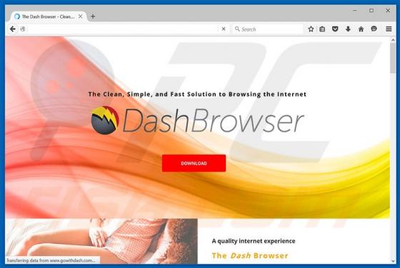 Dash Browser Adware