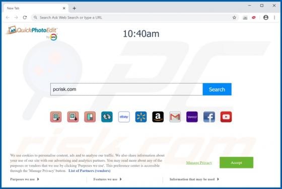 QuickPhotoEdit Toolbar