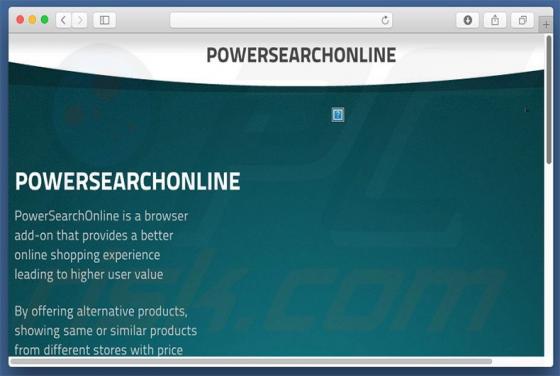 PowerSearchOnline Adware (Mac)