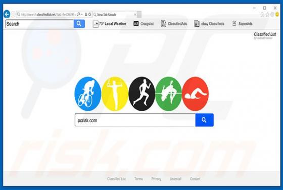 Search.classifiedlist.net Redirect