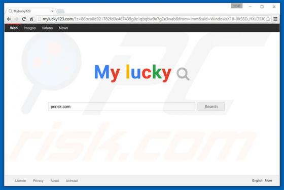 Mylucky123.com Redirect