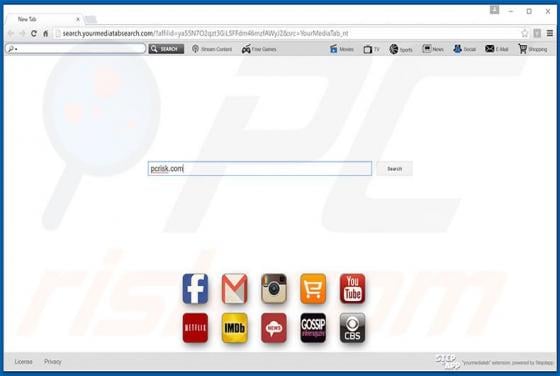 Search.yourmediatabsearch.com Redirect