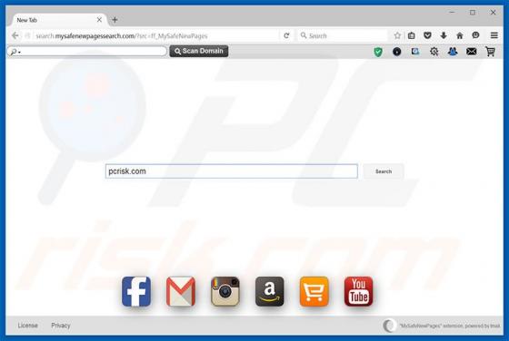 Mysafenewpagessearch.com Redirect