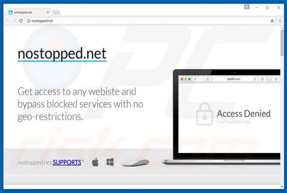 Nostopped.net Adware