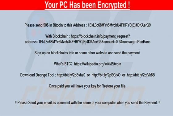 Ranrans Ransomware