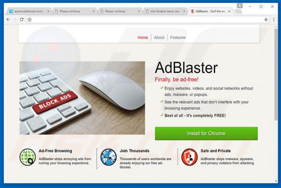 AdBlaster Adware