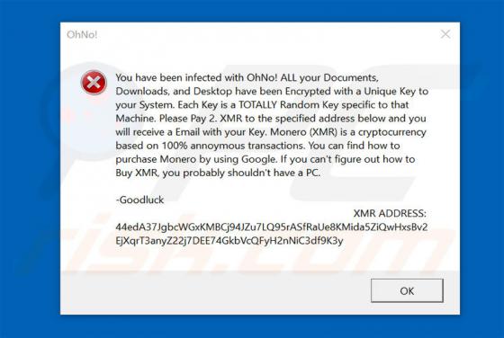 OhNo! Ransomware
