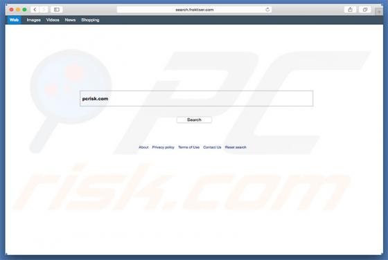 Search.froktiser.com Redirect (Mac)