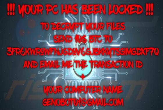 GenoCheats Ransomware