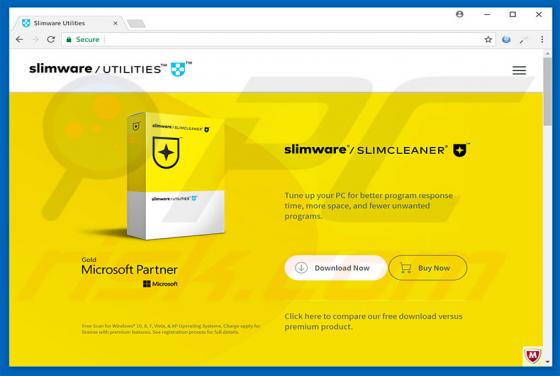 SlimCleaner Unwanted Application