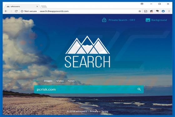 Search.theappzworld.com Redirect
