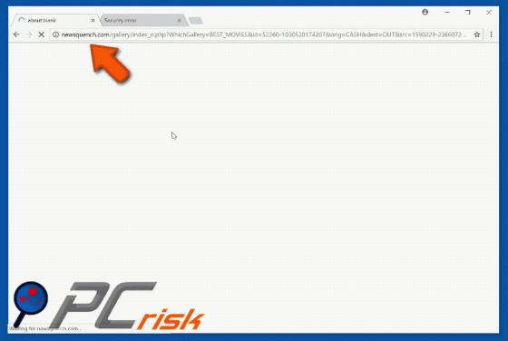 Newsquench.com Redirect