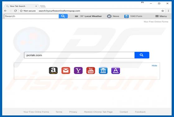 Hyourfreeonlineformspop.com Redirect
