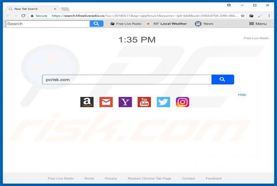 Search.hfreeliveradio.co Redirect
