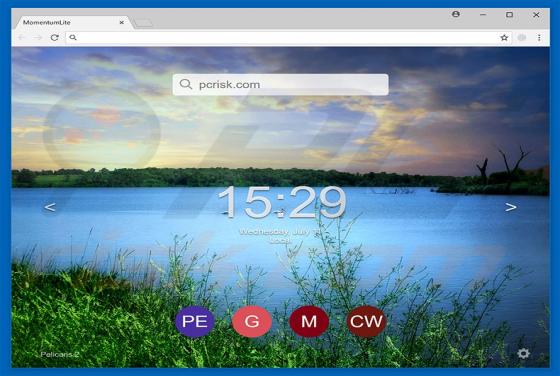 Search.momentumlite.com Redirect