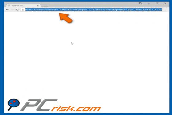 Audienceline.com POP-UP Redirect