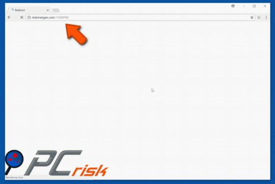 Redonetype.com POP-UP Redirect