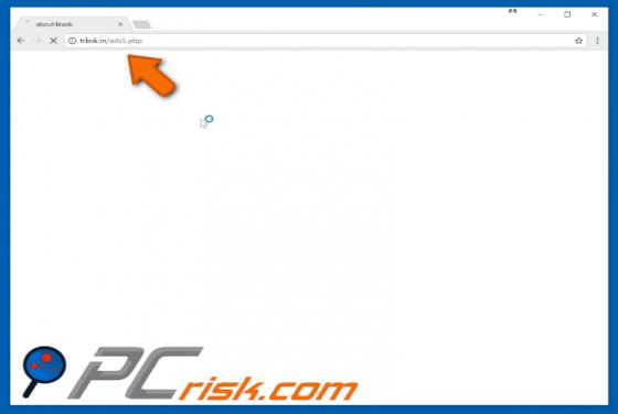 Trying.com POP-UP Redirect