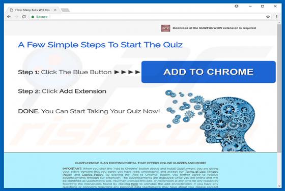 QuizFunWow Adware