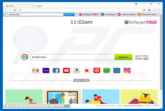 OnTargetYoga Toolbar