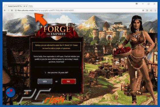 Adhunter.media POP-UP Redirect