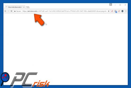 Ads.diamonds POP-UP Redirect