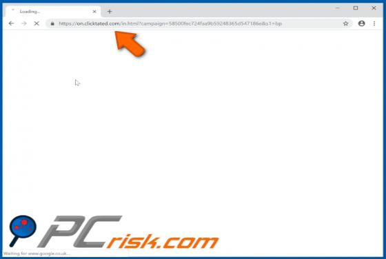 Clicktated.com POP-UP Redirect