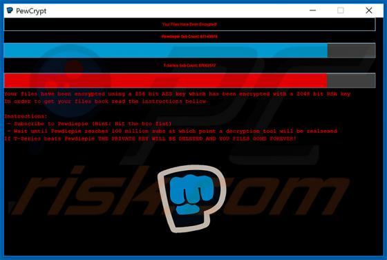 PewCrypt Ransomware