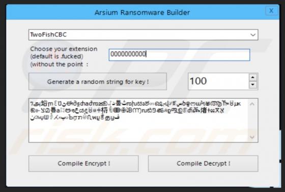 Arsium Ransomware
