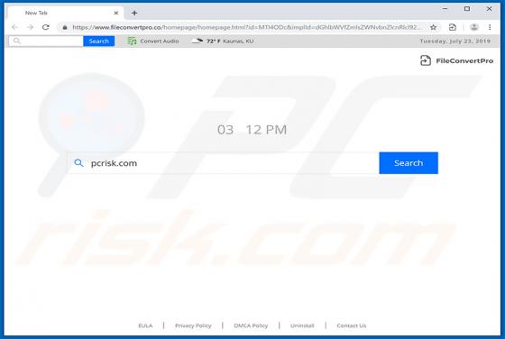 FileConverterPro Browser Hijacker