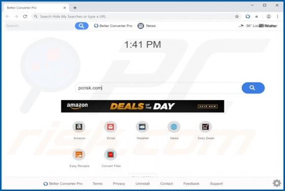 Better Converter Pro Browser Hijacker