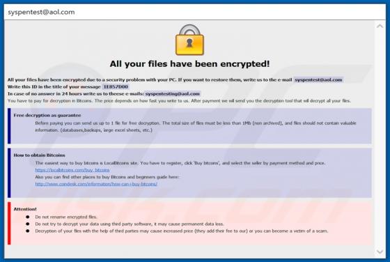 SySS Ransomware
