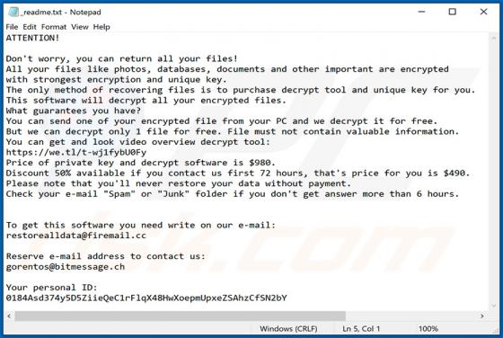 Mbed Ransomware