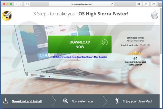 Tunesysbooster.xyz POP-Up Scam (Mac)
