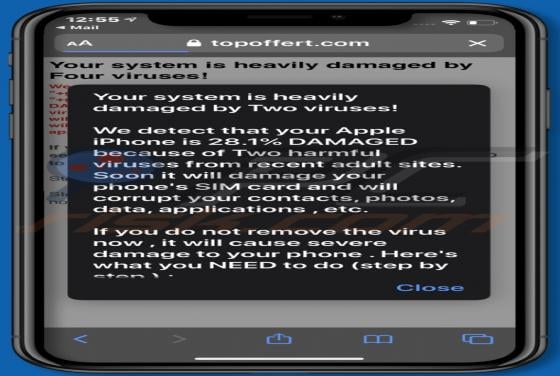 Topoffert.com POP-UP Scam (Mac)