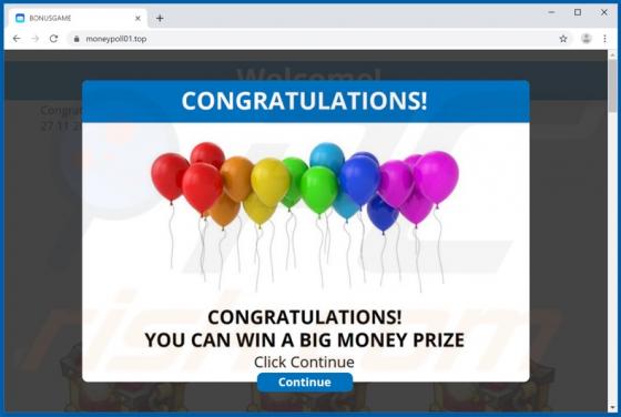 SPECIAL AWARD FROM OUR SPONSORS POP-UP Scam