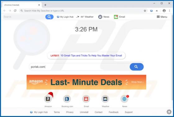My Login Hub Browser Hijacker