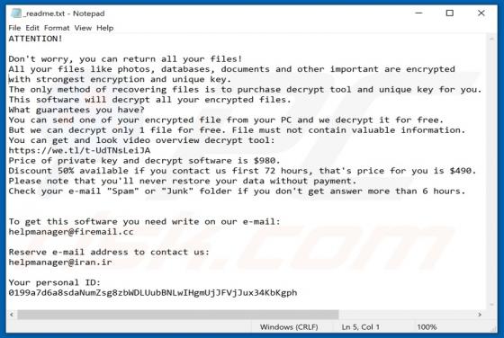 Reha Ransomware