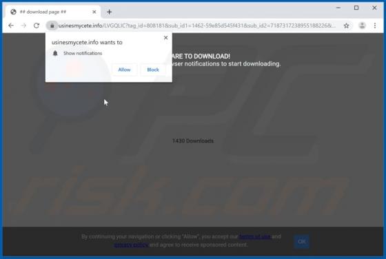 Usinesmycete.info Ads