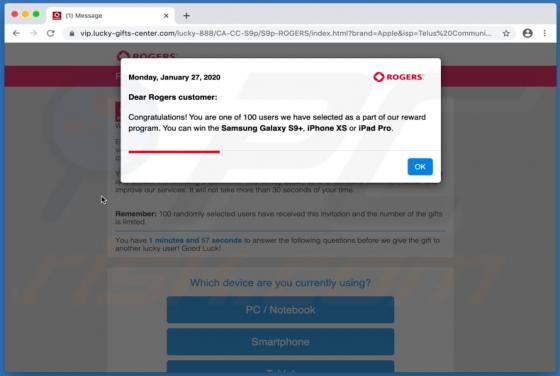 Lucky-gifts-center.com POP-UP Ads (Mac)