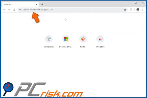 Vista Search Browser Hijacker