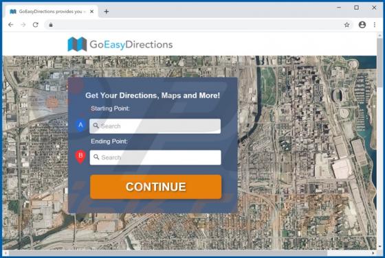 Go Easy Directions Promos Adware