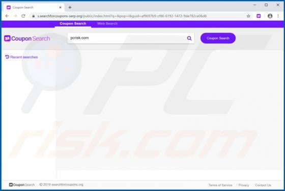 Coupon Search Browser Hijacker
