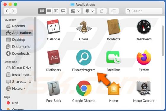DisplayProgram Adware (Mac)