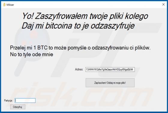 Mikser Ransomware