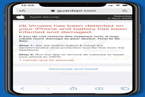 Guardapl.com POP-UP Scam (Mac)