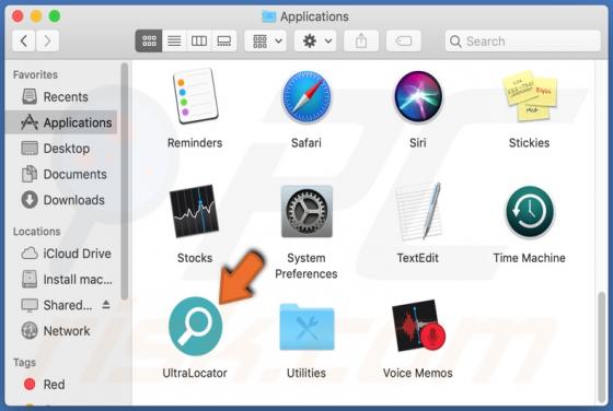 UltraLocator Adware (Mac)