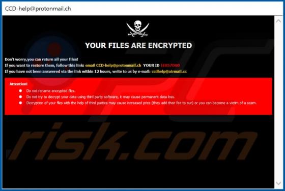 CCD Ransomware