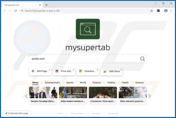 Mysupertab.com Redirect