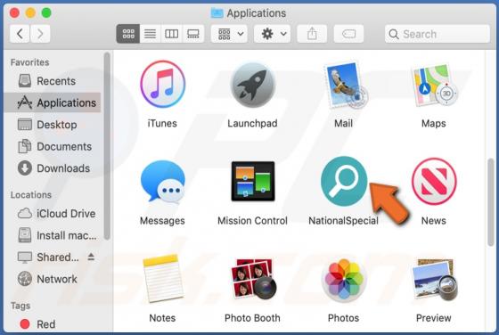 NationalSpecial Adware (Mac)